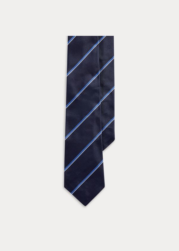 Laços Ralph Lauren Striped Silk Repp Homem 62589-WZPK